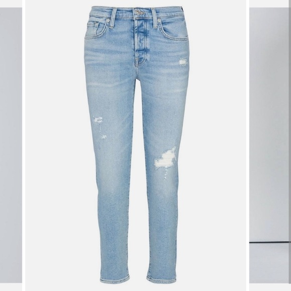 7 For All Mankind Josefina Slim Boyfriend Jeans - Picture 3 of 10
